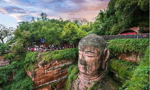 乐山大佛景区导览图_乐山大佛景区导览图高